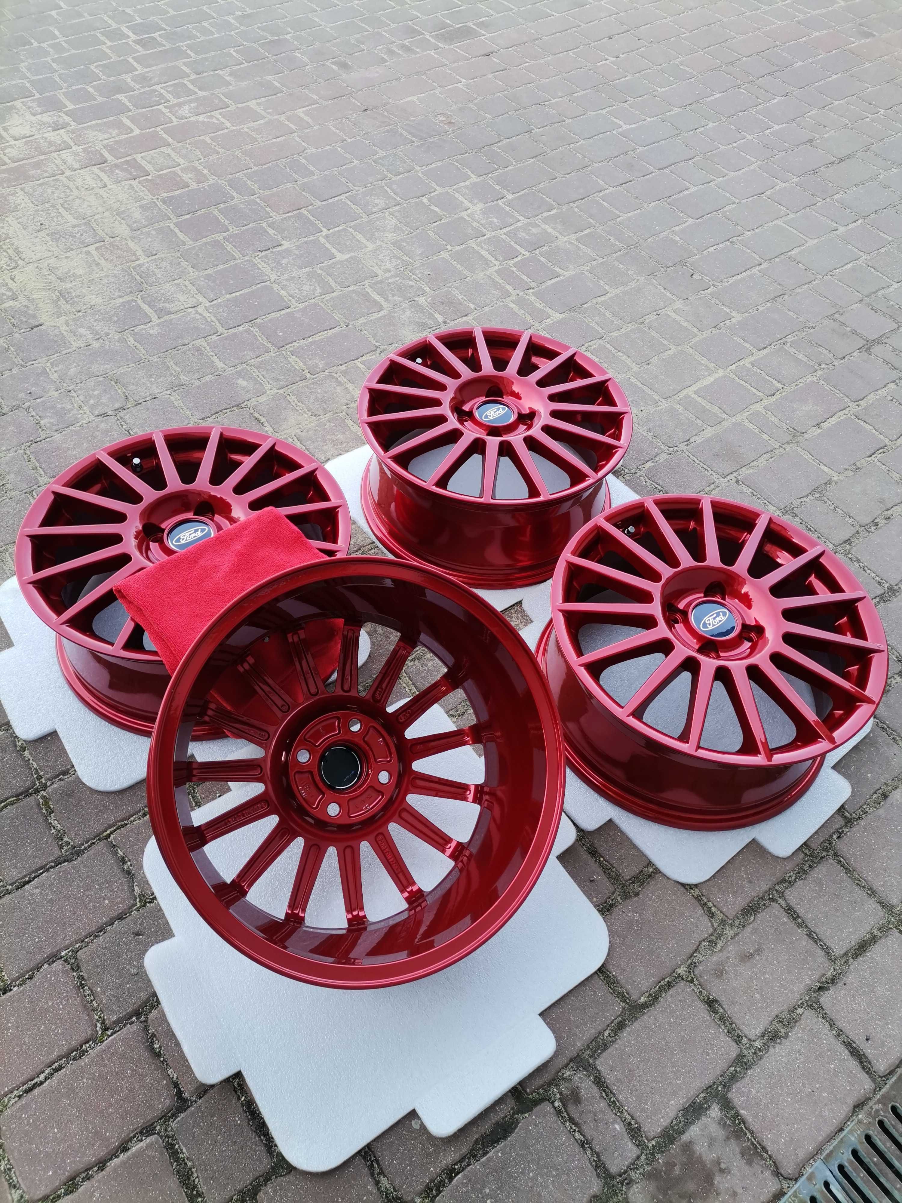 17'' 4x108 Ford Fiesta St Candy Red Śliczne