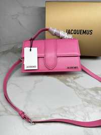 Сумка в стилі Jacquemus Le grand Bambino Pink Premium