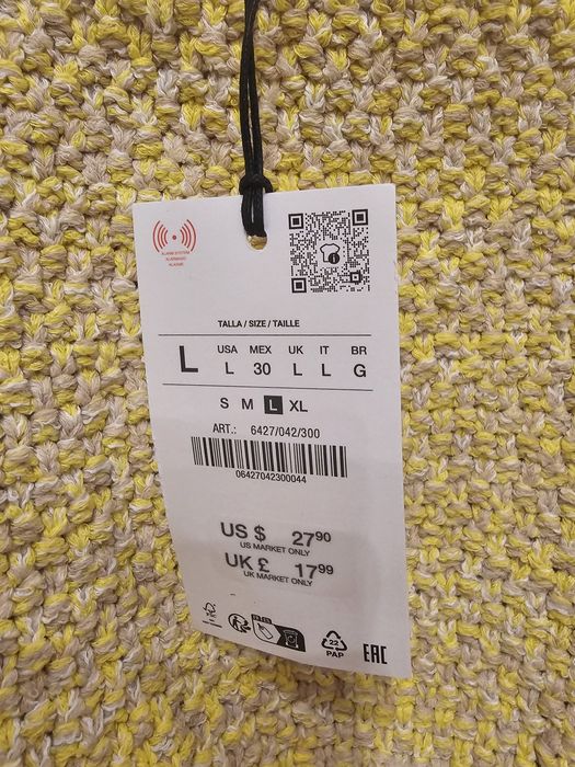 Krótki top z dzianiny Zara, o 30 zł TANIEJ!