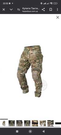 Тактичні (бойові) штани IDOGEAR G3 Combat Pants з наколінниками XL