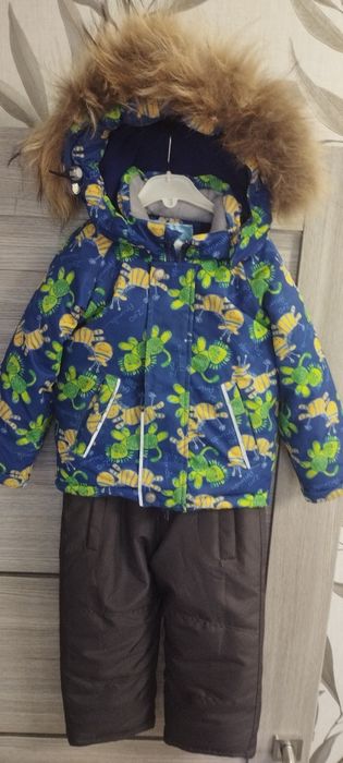 Детский зимний костюм на мальчика 2-3 года
