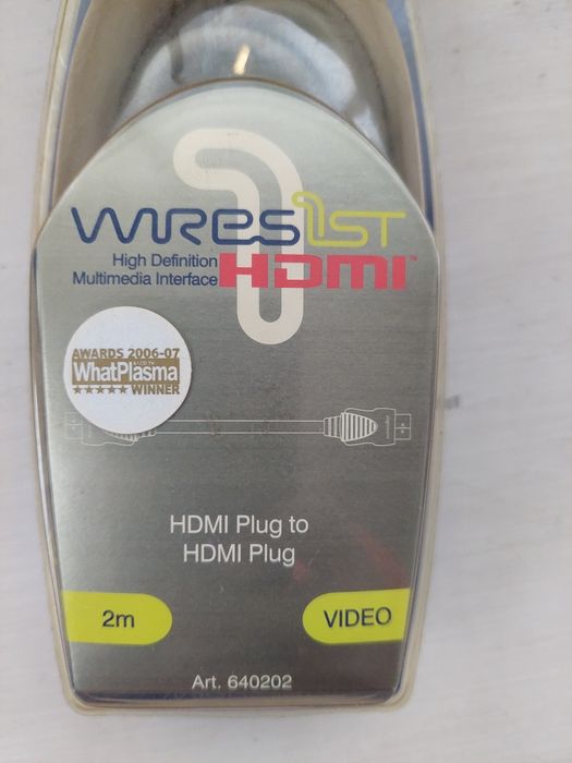 Cabo hdmi  vídeo novo selado na caixa  2 metros