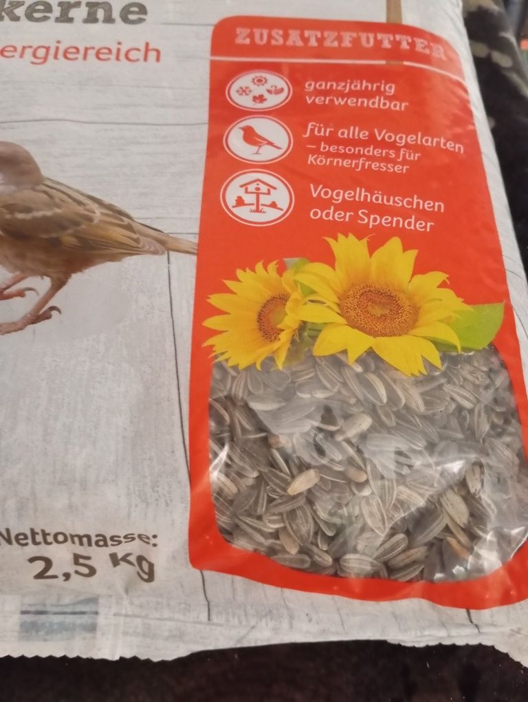 Słonecznik dla ptaków 2.5 kg