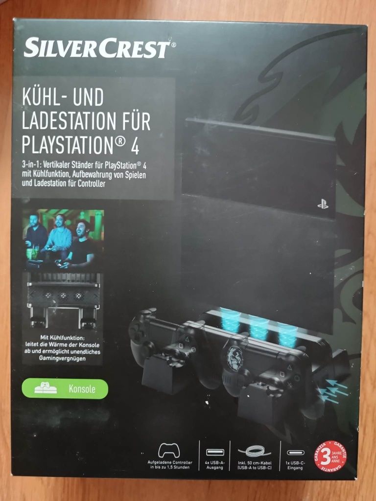 Stacja chłodząca i ładująca PlayStation 4