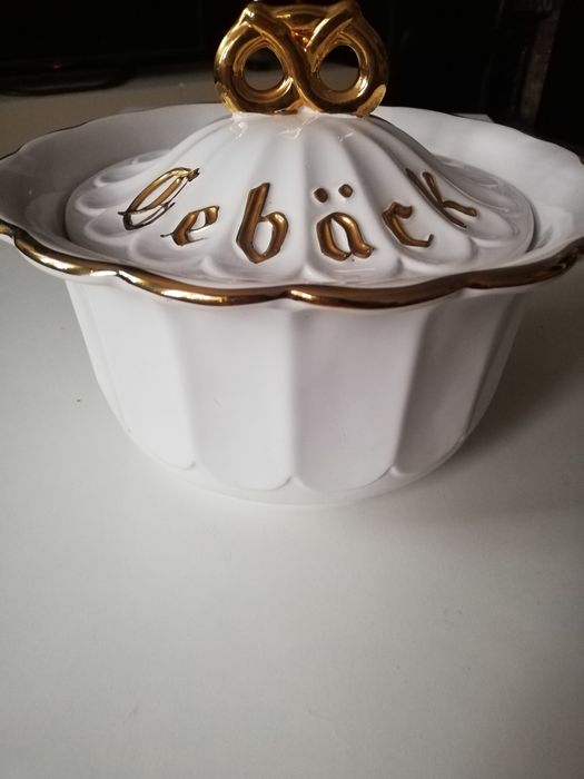 Ceramiczny pojemnik na ciastka Niemcy vintage