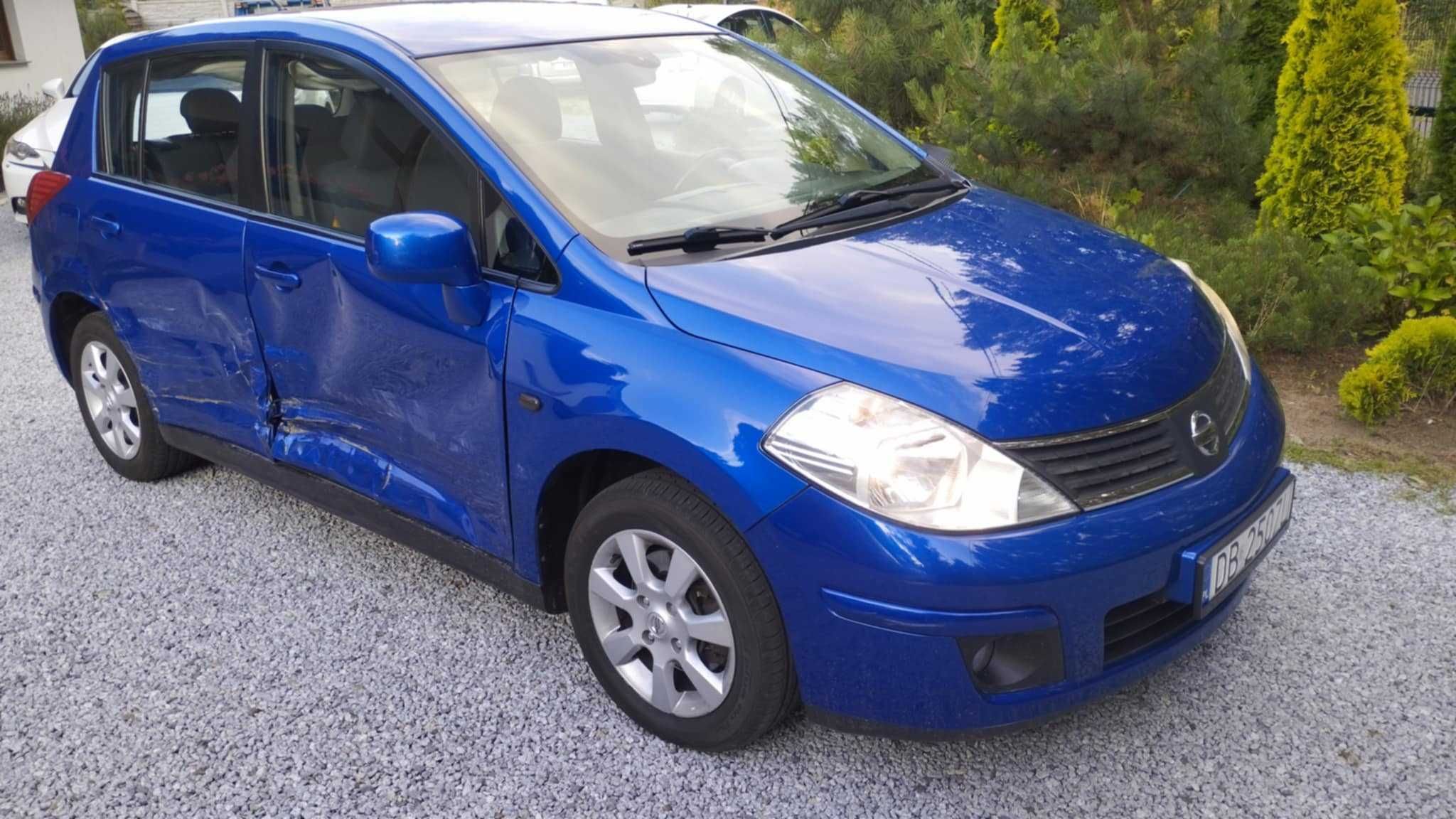 nissan tiida 2009 1.6 110km klimatronic tempomat wersja