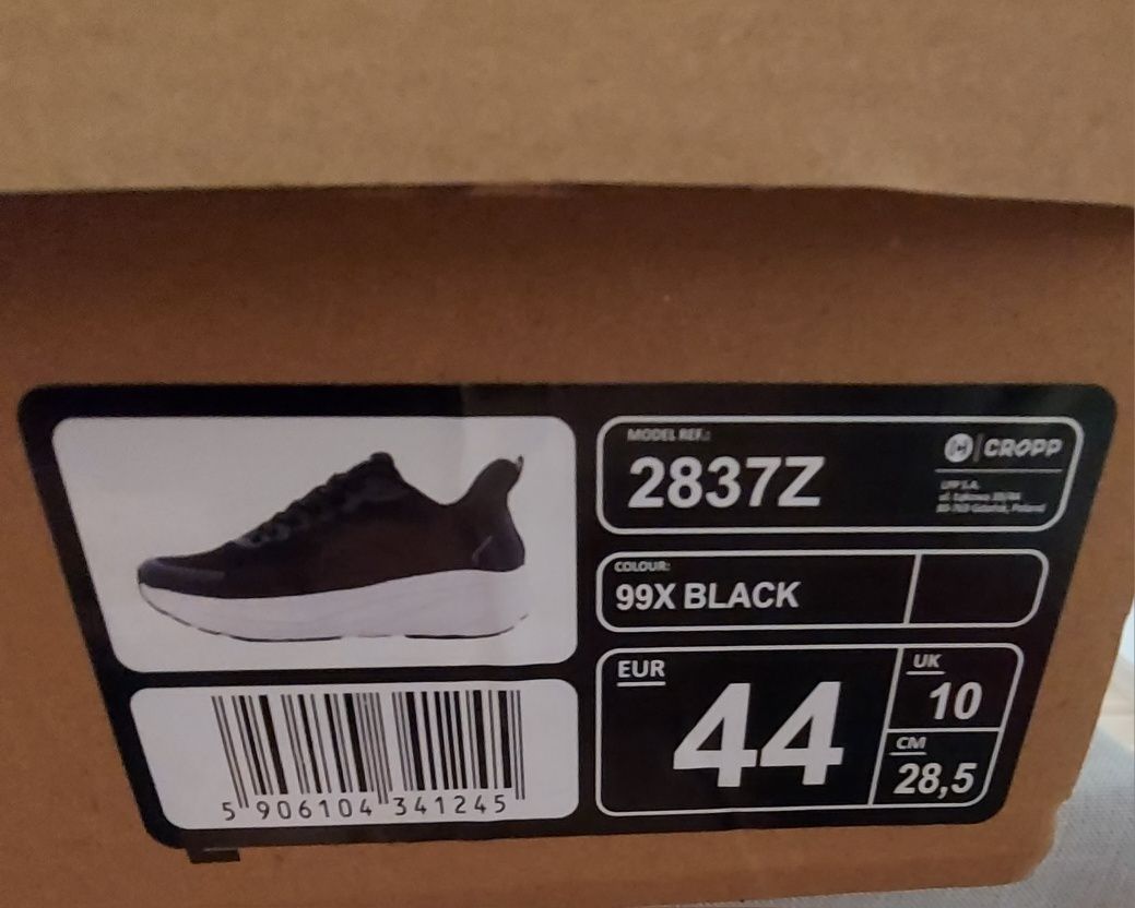 CROPP buty 99X BLACK roz. 44