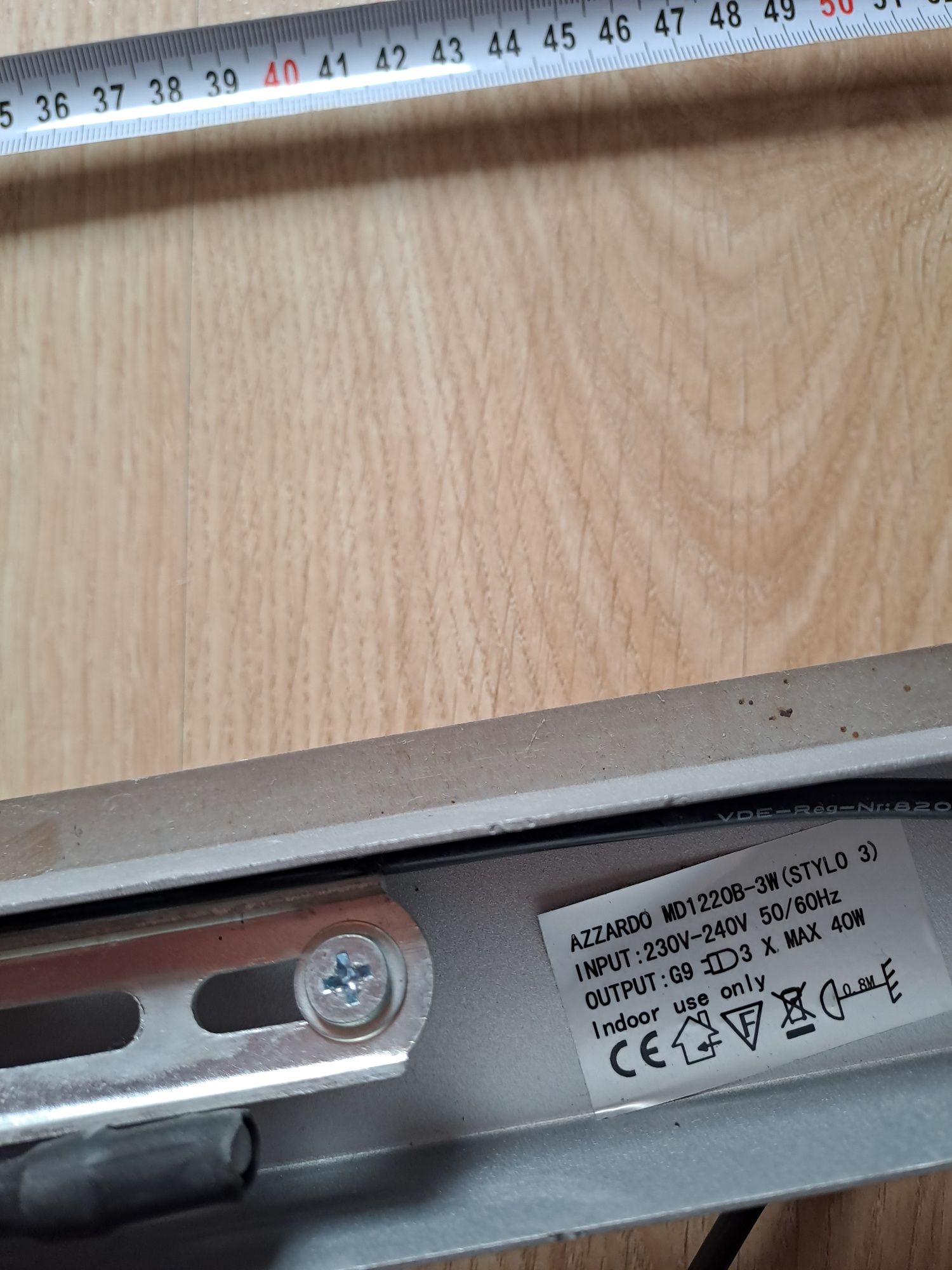 Lampa wisząca Stylo 3 AZZARDO AZO133 chrom