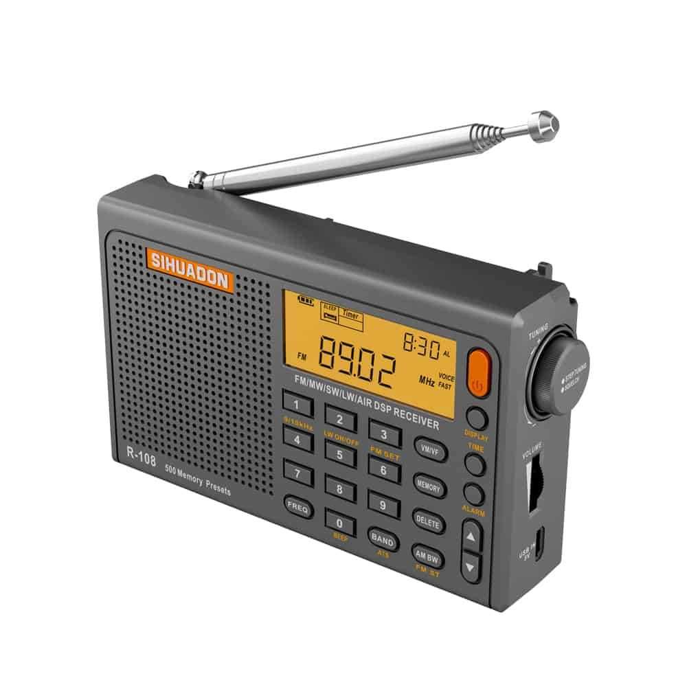 Rádio Scanner R-108 AM/FM CB Banda Aérea novo entrega 24/48h.