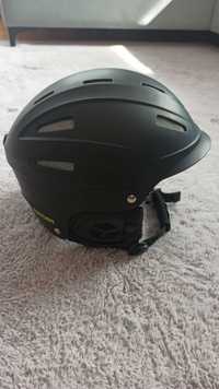 Kask narciarski czarny M 57-59cm kayoba