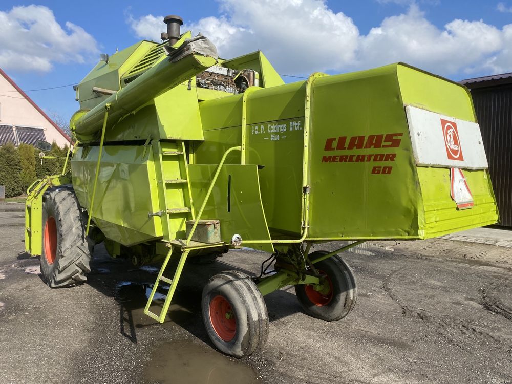 Kombajn claas mercator 60 transport Mercedes