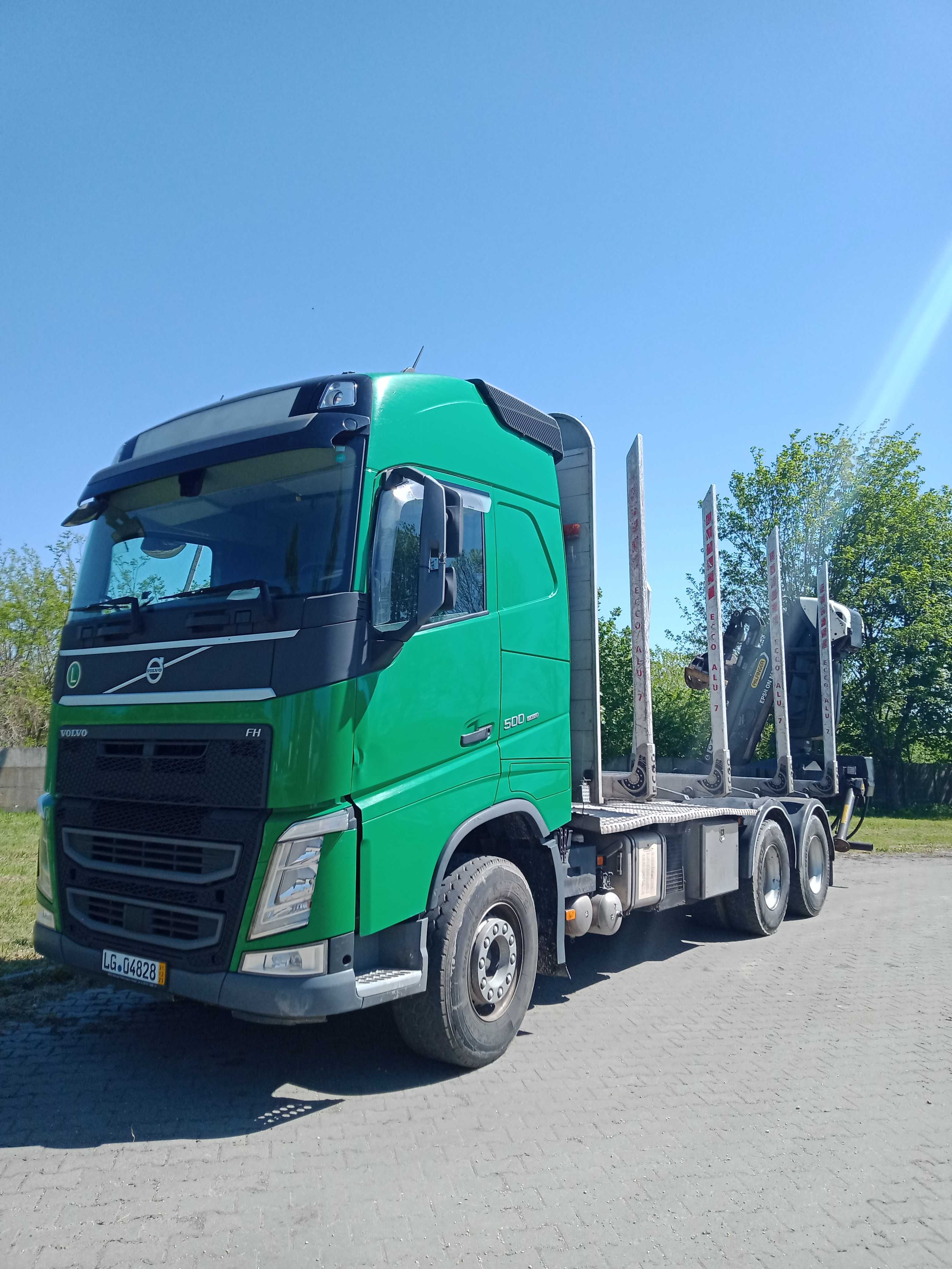 Volvo FH 13  6*4 do lasu do drzewa epsilon M12Z Befa UDT