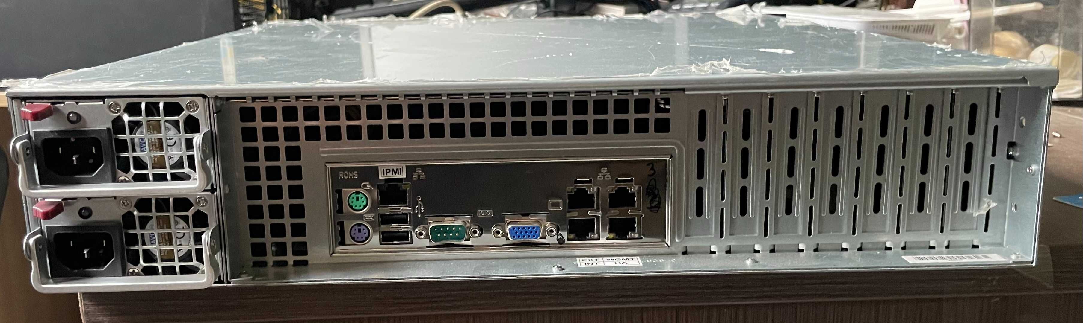 Сервер 2U X8DTi-LN4F supermicro, Intel XEON E5620 (2.40 Ghz), 24Gb