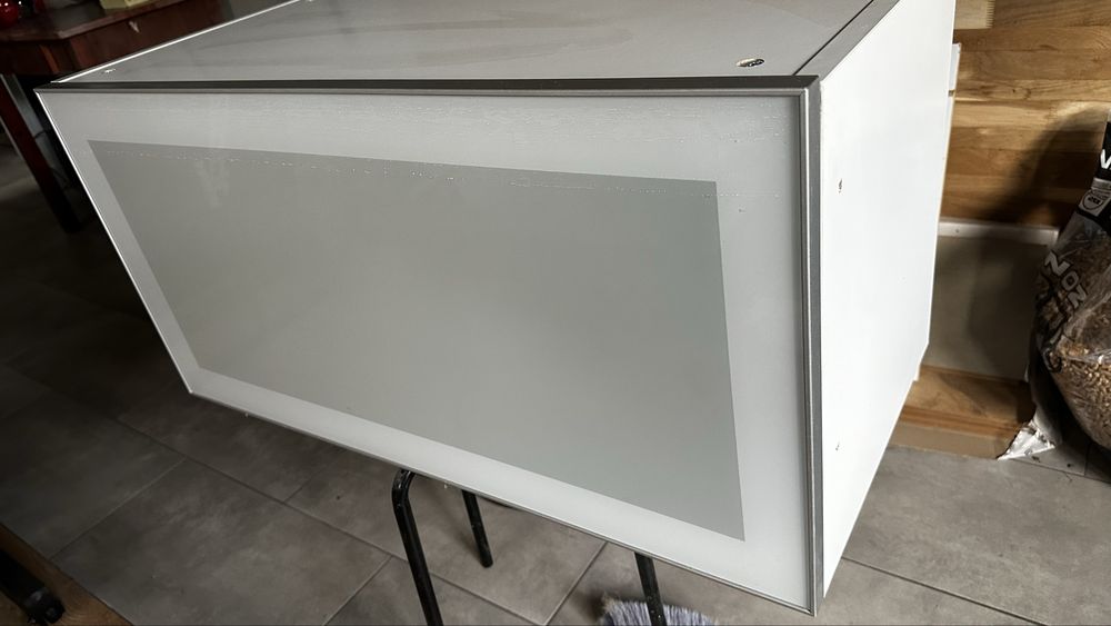 Szafka wisząca IKEA METOD ze szklanym frontem 80x37x40 otw. do góry