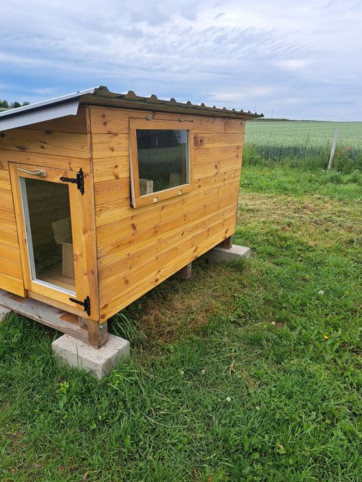 Kurnik dla silki ocieplana podłoga 2x1,2