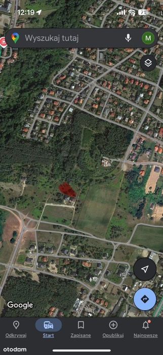 Działka budowlana 1060m2 Płock ul. Morelowa