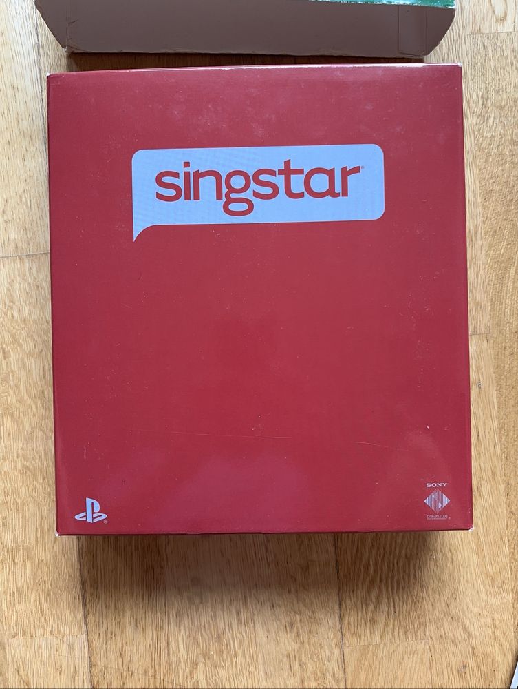 Microfones Sing Star edição especial Morangos com Açucar