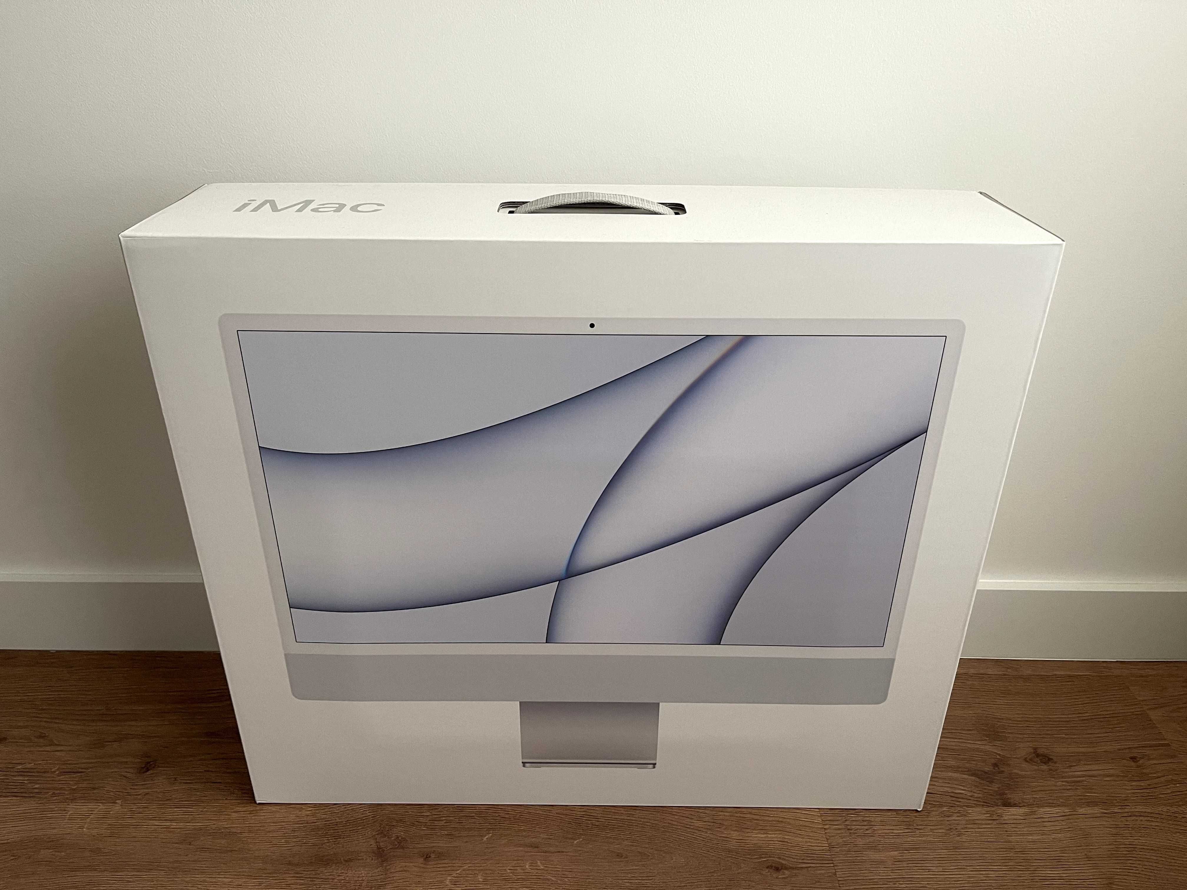 *OPORTUNIDADE* iMac 4.5K 24'' M1 16GB 256GB SSD GPU 8-core NOVO