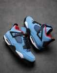 niebieski\Retro*Jordan4NikeJordanTravis UnisexTrampki.44