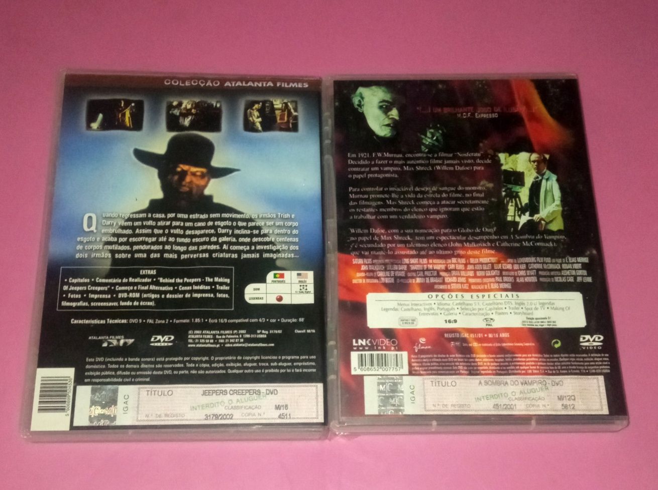 DVD a Sombra do vampiro