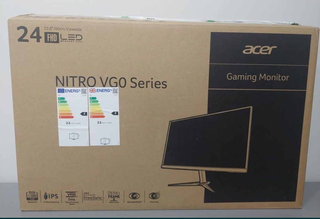 Acer Nitro Vgo 24" Led gaming monitor