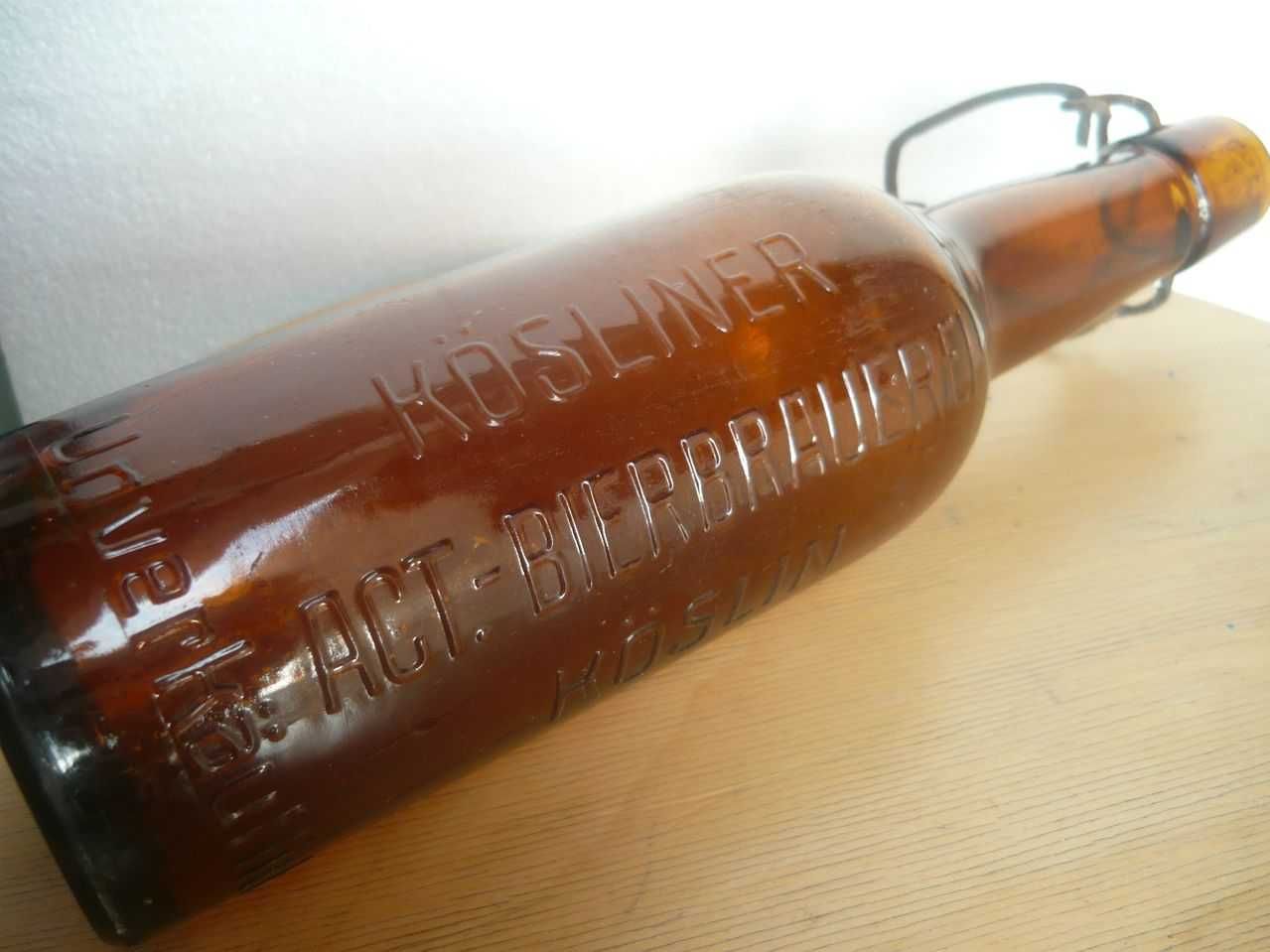 butelka Koszalin/Koslin, przedwojenna, II wojna światowa