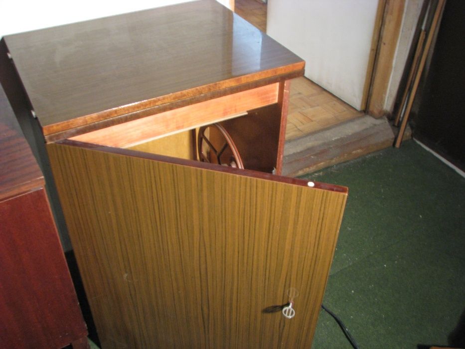 PRL Szafka krawiecka do maszyny Swar Kombi Swarzędz