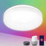 LE Smart LED Lampa Sufitowa 15 W 1250 lm, Sterowanie Głosowe