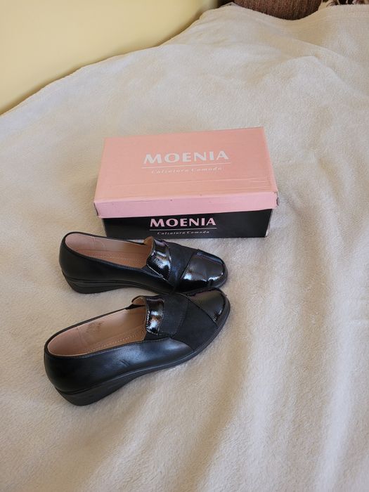 Чорні лофери,туфлі і 37р -23,5см