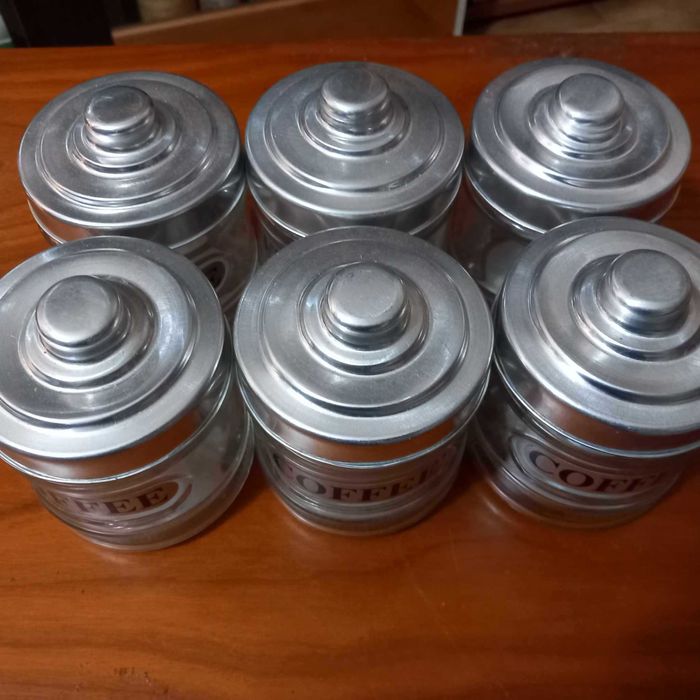 Pote de vidro para café NOVO