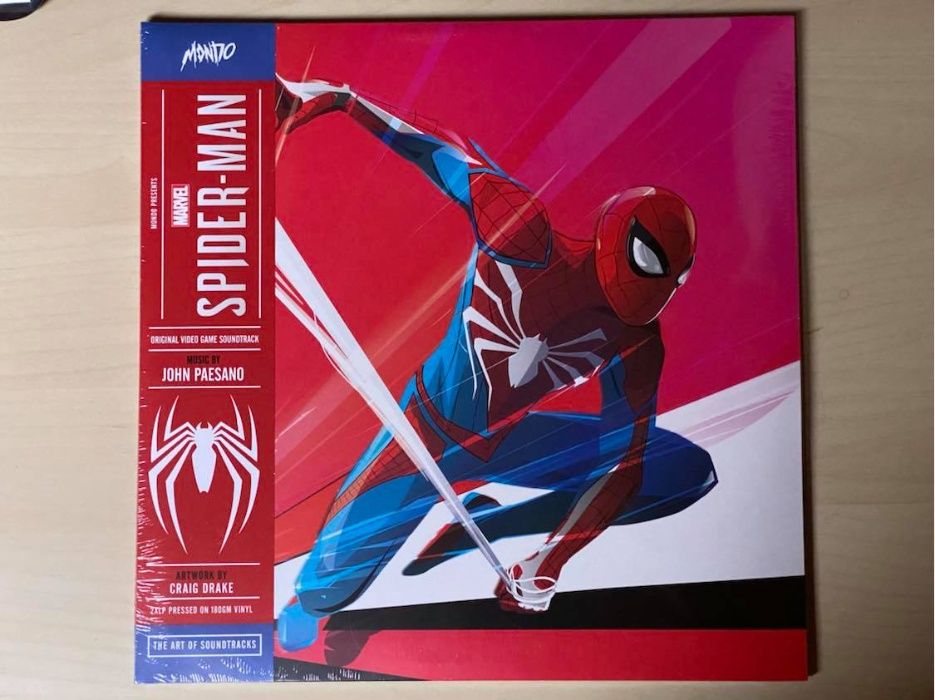 SPIDERMAN game soundtrack winyl 2LP