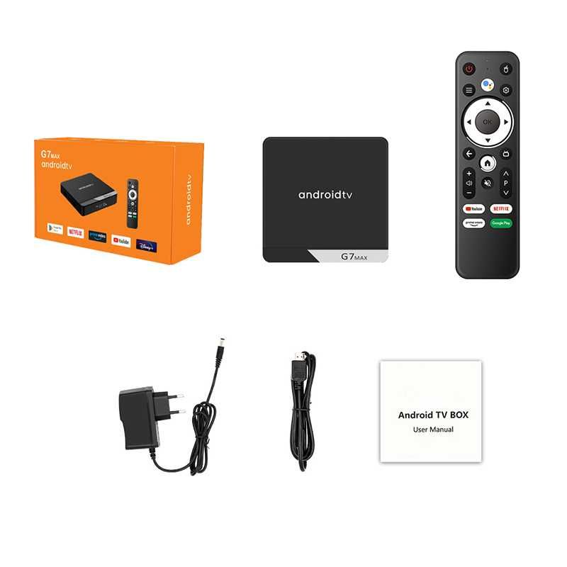 Смарт ТВ приставка Magicsee G7 Max 4/64 Гб Android TV 11 Smart Box