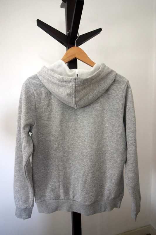 Sweatshirt com capuz cinza clara da Puma