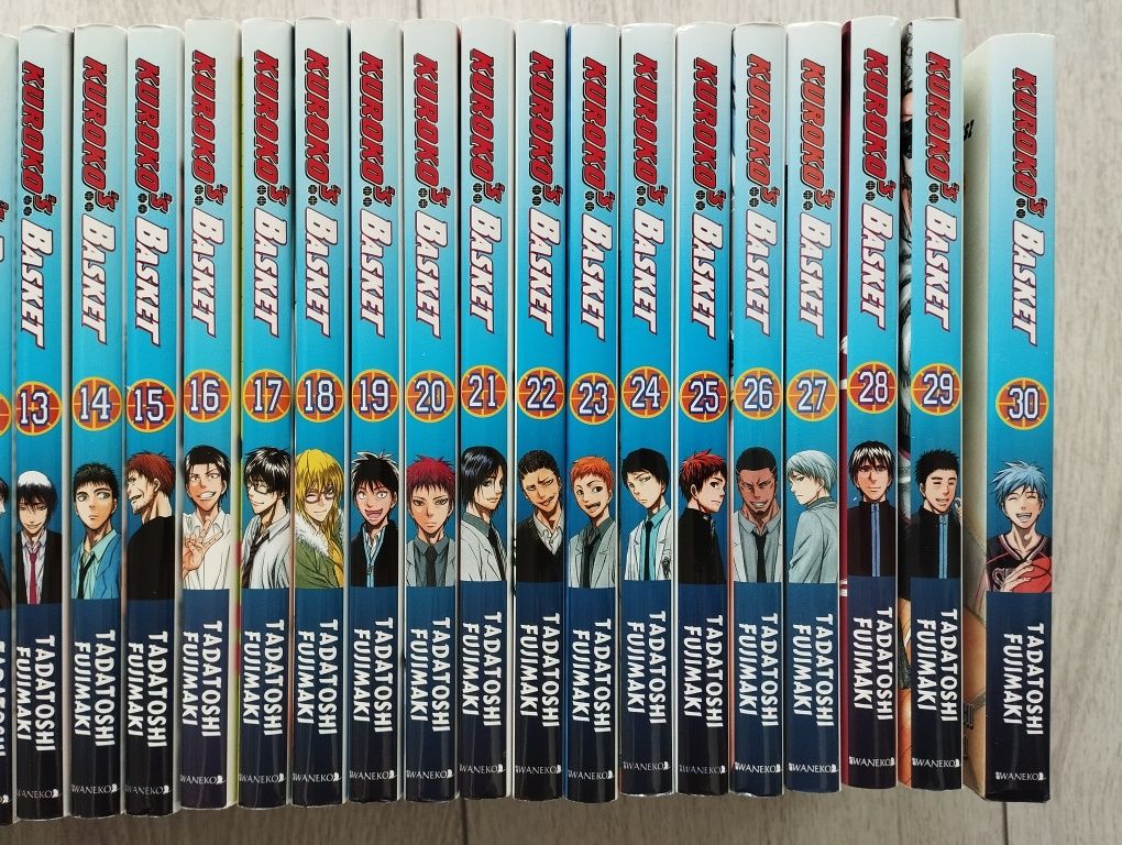 Kuroko's Basket tomy 1-30