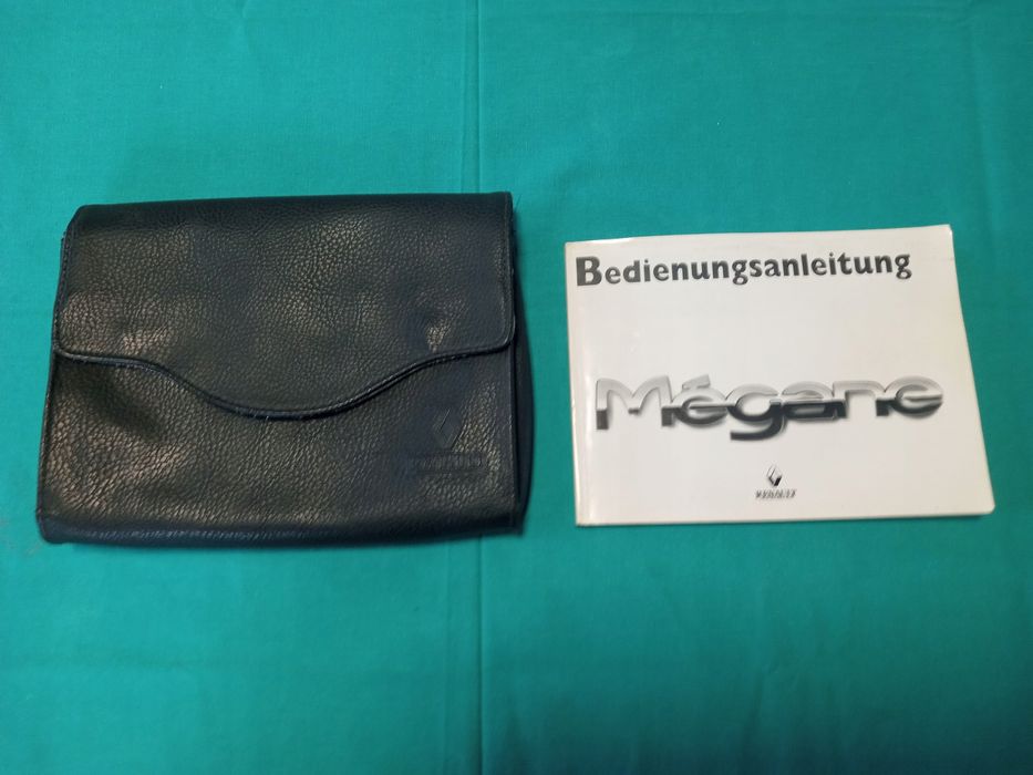 RENAULT Megane 1 lift Instrukcja Obsługi Książka Etui KOMPLET 1999