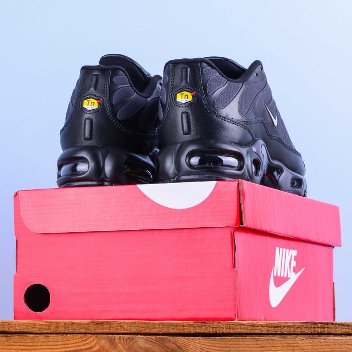 (2124) Термо Зимові Кросівки Nike Air Max TN сірі графіт (37-41) найк