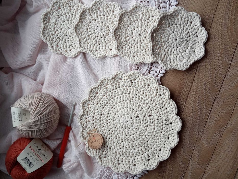 Komplet podkładek na stół, prezent na dzień mamy