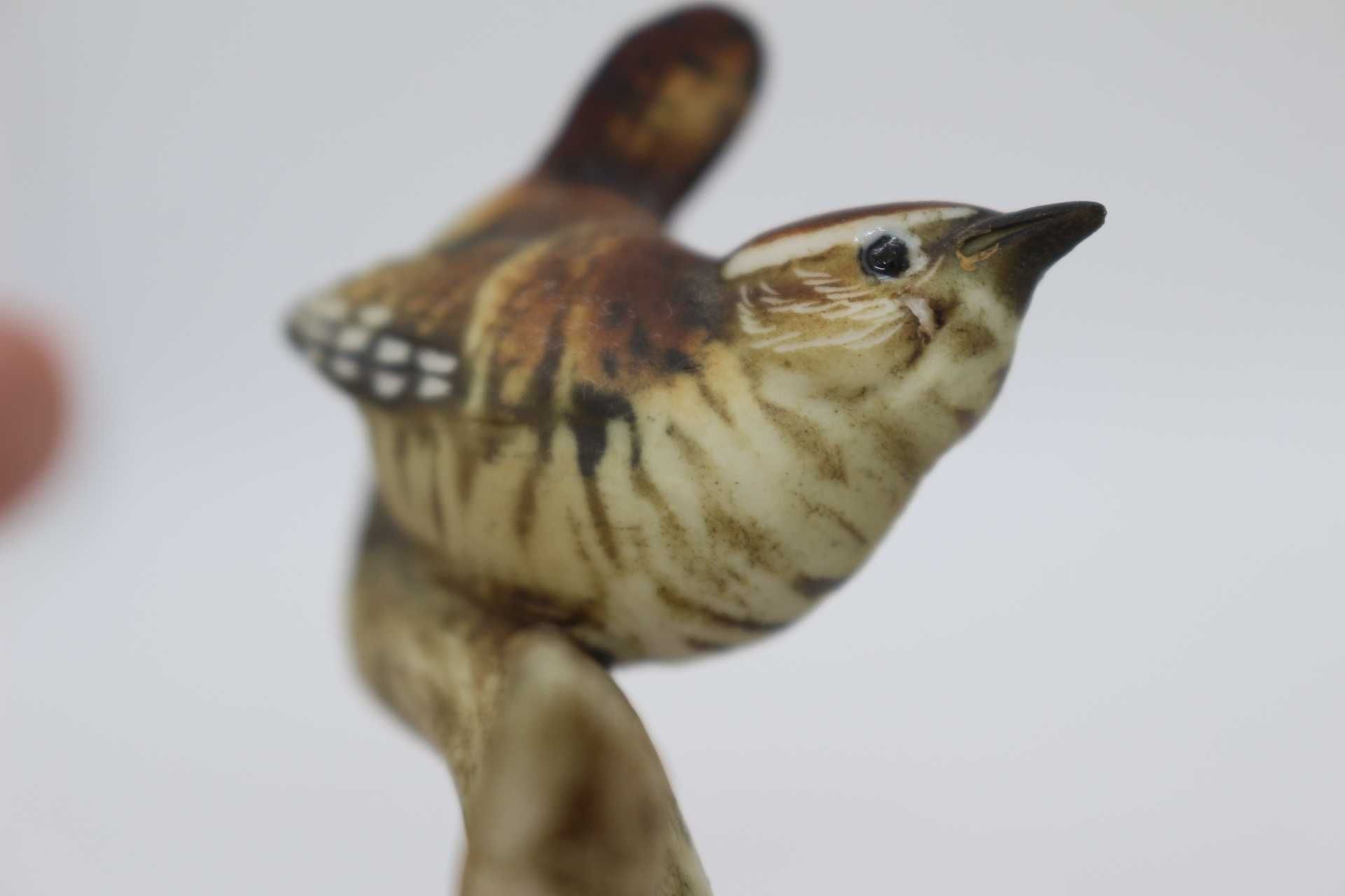 Pássaro Carriça Creazioni Bindi Capodimonte