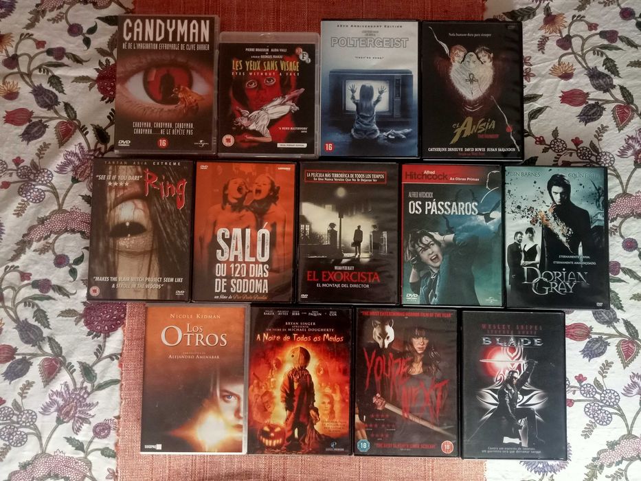 27 DVD's de Terror