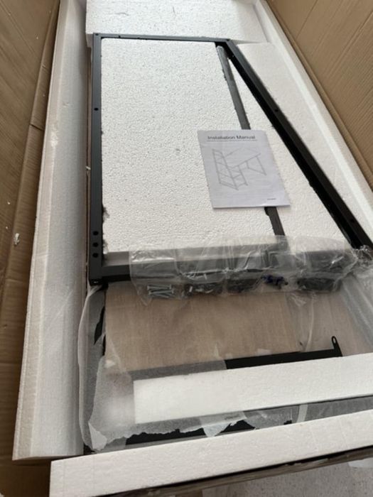 Biurko z półkami 129×58×11