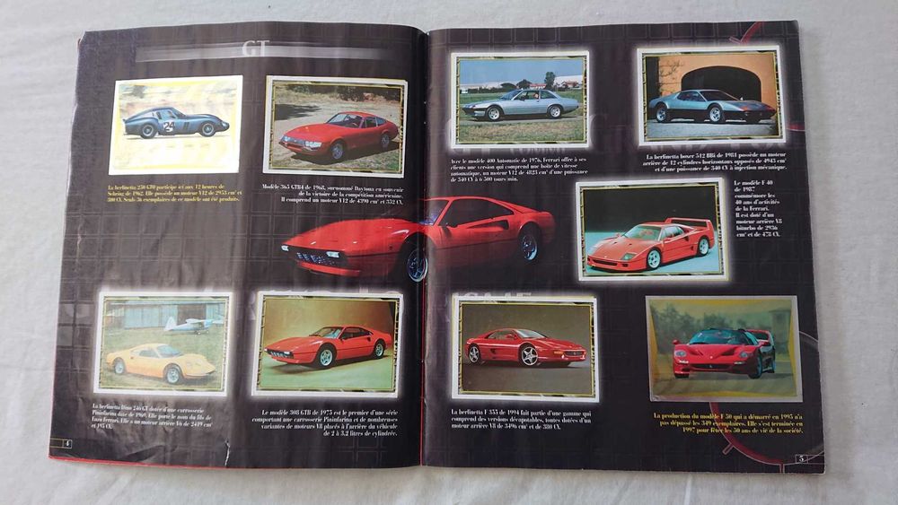 Cadernetas cromos Panini - The Smash Hits 84 - Ferrari - Aviões