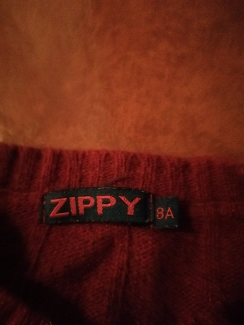 Camisola vermelha Zippy 8 anos