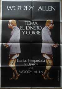 Woody Allen 4 POSTERS Originais anos 70/80