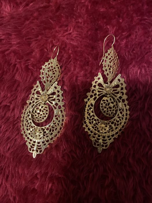 Brincos rainha filigrana lindissimos