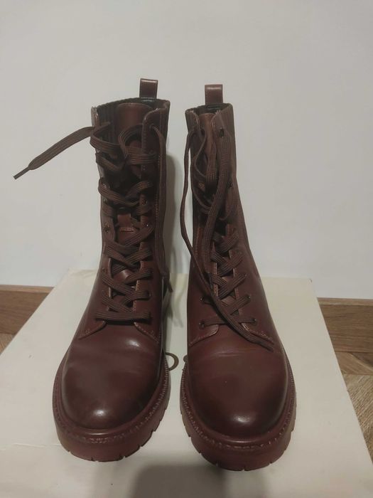 Skórzane botki Sam Edelman