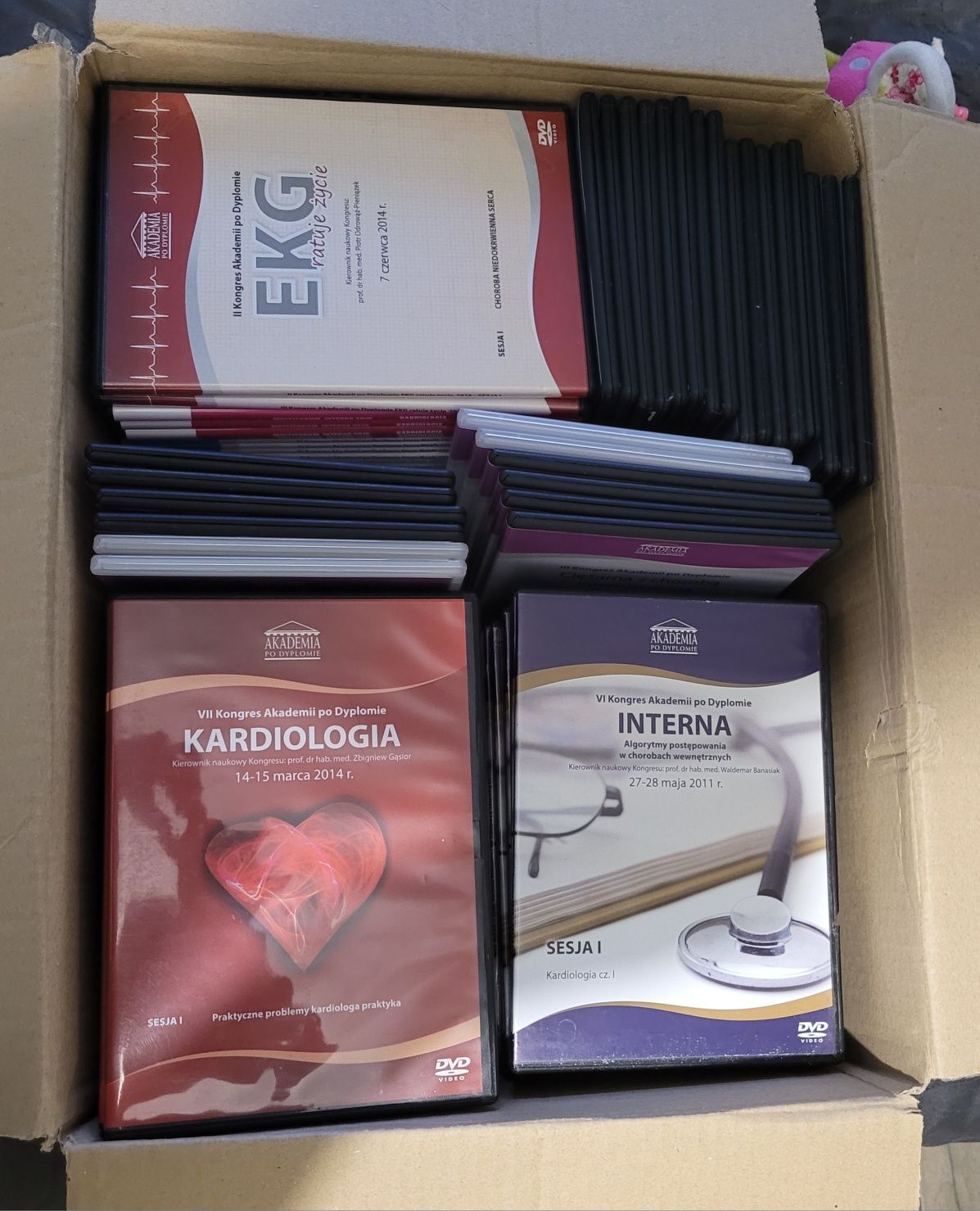 Medycyna AKADEMIA PO DYPLOMIE Kongresy płyty dvd Stany Nagłe Kardiolog