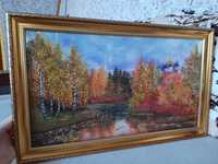 Картина бисером  " Осень "