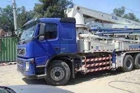 Послуги Оренда автобетононасос Volvo