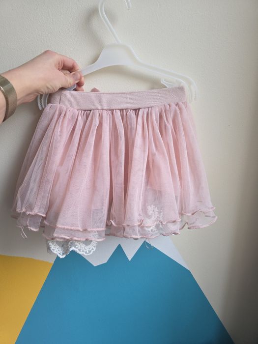 Zestaw 2 spódnic Lindex  92/98/104 spódnica falbanki