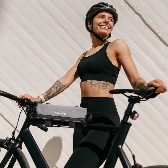 Torba rowerowa Wozinsky WBB37GRB z izolacją termiczną 0.7L - szara